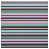 アクアマリン、プラム、薄暗いグレー、黒い色 ファブリック (見本)