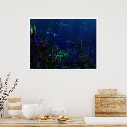 アクアマリン ポスター (キッチン)