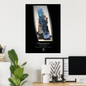 アクアマリン・ムスコサイト ポスター (ホームオフィス)