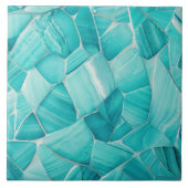 アクアマリン – モザイク タイル (正面)
