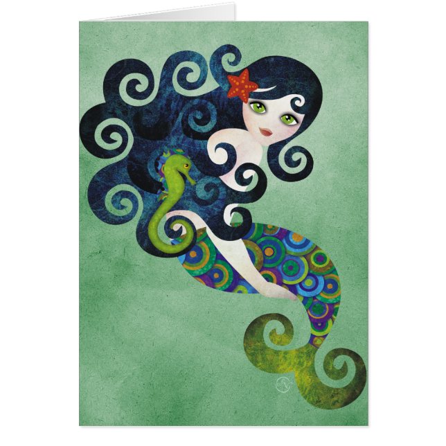 アクアマリン、十代の人魚 (正面)