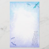 アクアマリン、青いトンボの個人的な固定 (正面)