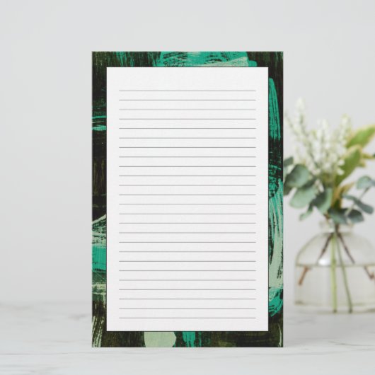 アクアマリンWindows I 便箋 (スタンド正面)