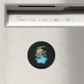 アクアマンが波に飛び込む マグネット (インサイチュ (食洗機))