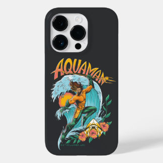 アクアマンとトライデントライジングサーフグラフィック Case-Mate iPhone 14 PROケース