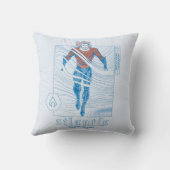 アクアマンアトランティスサーフクラブ クッション (裏面)