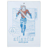 アクアマンアトランティスサーフクラブ クリップボード (裏面)