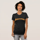 アクアマンオレンジロゴ Tシャツ (正面フル)