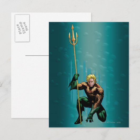 アクアマンクルーチング ポストカード (正面/裏面)