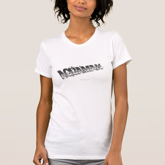 アクアマングランジストライプロゴ Tシャツ (正面)