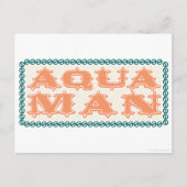 アクアマンショータイム！文字 ポストカード (正面)