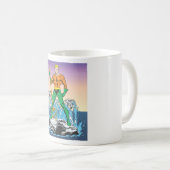 アクアマンスタンドに槍 コーヒーマグカップ (正面右)