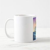 アクアマンスタンドに槍 コーヒーマグカップ (左)