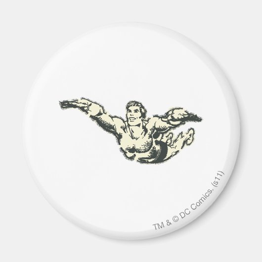 アクアマンソアズBW マグネット (正面)