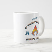 アクアマン |もしウィルに波がある ジャンボコーヒーマグカップ (正面右)