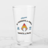 アクアマン |もしウィルに波がある タンブラーグラス (正面)