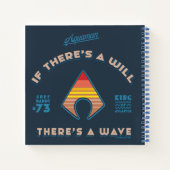 アクアマン |もしウィルに波がある ノートブック (裏面)