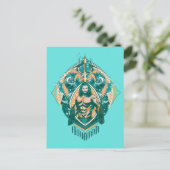 アクアマン |アクアマン&トレンチャーグラフィック ポストカード (スタンド正面)