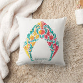 アクアマン |アクアマン&メラをテーマにしたシーシェルロゴ クッション (ブランケット)