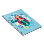 アクアマン |エクゼベルプリンセスメラ六角グラフィック ノートブック (右側)