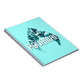 アクアマン |オルイン、メラ、フォーム、ブラックマンタの記号 ノートブック (右側)