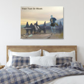 アクアマン キャンバスプリント (インサイチュ (寝室))