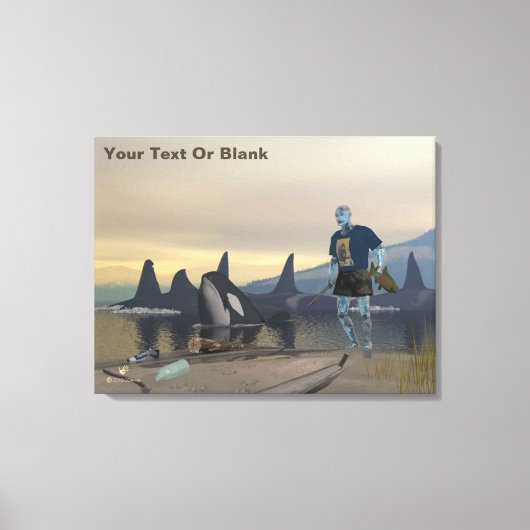 アクアマン キャンバスプリント (正面)