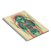 アクアマン |クイーンフィッシャーマンアールヌーボーパネル ノートブック (右側)