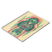 アクアマン |クイーンフィッシャーマンアールヌーボーパネル ノートブック (左側)