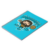 アクアマン |チビ(小さくかわいく書いた感じ)アクアマンアンダーシーグラフィック ノートブック (左側)