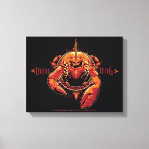 アクアマン  ブライン・キング・グラフィック キャンバスプリント