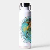 アクアマン&ブラックマンタ津波 ウォーターボトル (正面)