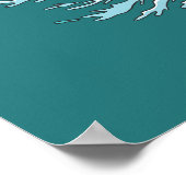 アクアマン&ブラックマンタ津波 ポスター (角)