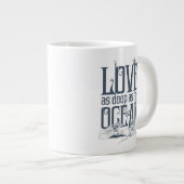 アクアマン&メラ – 愛を深いとして海 ジャンボコーヒーマグカップ (正面右)