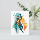 アクアマン |モデニストアクアマンコラージュ ポストカード (スタンド正面)