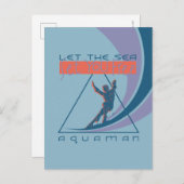 アクアマン |海があなたを自由にする インビテーションポストカード (正面/裏面)