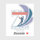 アクアマン |海があなたを自由にする シール (シート)