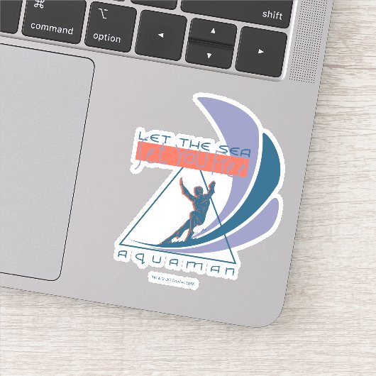 アクアマン |海があなたを自由にする シール (詳細)