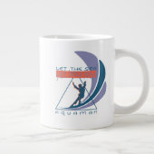 アクアマン |海があなたを自由にする ジャンボコーヒーマグカップ (右)