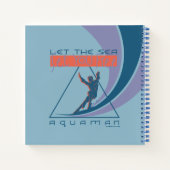 アクアマン |海があなたを自由にする ノートブック (裏面)