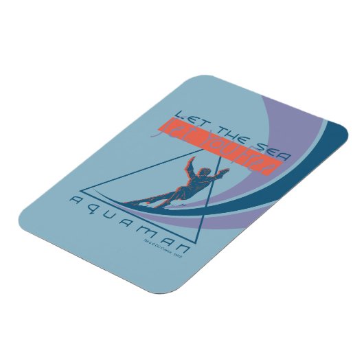 アクアマン |海があなたを自由にする マグネット (左側)