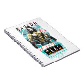 アクアマン | "海の救い主"モダニズムのグラフィック ノートブック (右側)