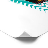 アクアマン | "海の救い主"モダニズムのグラフィック ポスター (角)