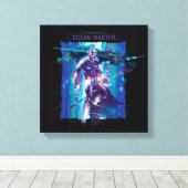 アクアマン |海マスターKing Orm屈折グラフィック キャンバスプリント (インサイチュ (ウッドフロア))