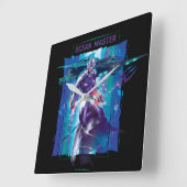 アクアマン |海マスターKing Orm屈折グラフィック スクエア壁時計 (傾斜)