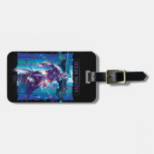 アクアマン |海マスターKing Orm屈折グラフィック ラゲッジタグ (正面横)