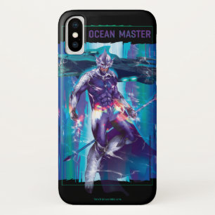 アクアマン 海マスターKing Orm屈折グラフィック iPhone X ケース