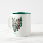 アクアマン | "王国の統一"アトランティスの民グラフィック ツートーンマグカップ (正面左)