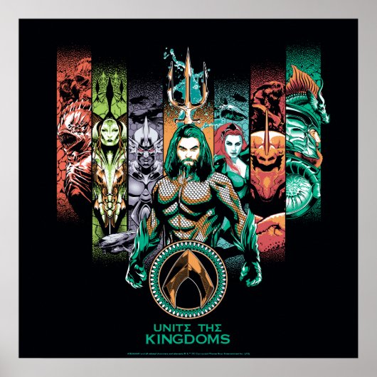 アクアマン | "王国の統一"アトランティスの民グラフィック ポスター (正面)
