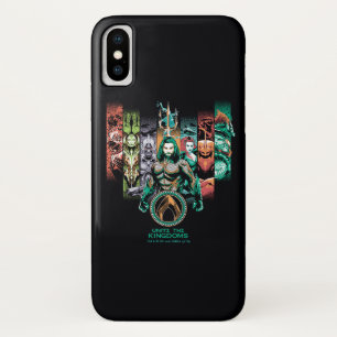 アクアマン   "王国の統一"アトランティスの民グラフィック iPhone X ケース